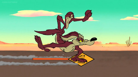 3_toes 4_fingers abstract_background anthro arched_back arm_tuft belly bent_legs biped black_eyes black_nose blue_sky brown_body brown_fur butt cactus calf_tuft canyon chest_tuft claws cloud cloudy_sky curled_tail curling_toes desert dust ears_back elbow_tuft eyebrows feet feet_up finger_claws fingers forearm_tuft forearms fur glance gradient_sky grin grinning_at_viewer half-closed_eyes hand_on_sign handstand humanoid_feet humanoid_hands humanoid_heel knee_tuft leg_tuft legs_up looking_at_viewer male multicolored_body multicolored_fur narrowed_eyes nude outside paws pecs pivoted_ears plant plantigrade pose raised_eyebrow ribs road sand screencap screencap_background screencap_redraw shoulder_tuft sign sky smile smiling_at_viewer smirk smirking_at_viewer smug smug_expression smug_eyes smug_face smug_grin soles solo spine tail tan_belly tan_body tan_eyebrows tan_fur tan_soles toe_claws toes traffic_sign trail tuft two_tone_body two_tone_feet two_tone_fur upside_down yellow_sclera stevethedragon looney_tunes warner_brothers wile_e._coyote canid canine canis coyote mammal 16:9 2021 4k absurd_res colored dated detailed digital_drawing_(artwork) digital_media_(artwork) flat_colors hi_res pinup redraw signature widescreen