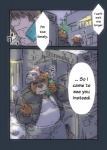 2012 bear cellphone christmas clothing comic dialogue duo electronics english_text hat headgear headwear hiroyuki_(morenatsu) holidays human japanese_text juuichi_mikazuki landline_phone male mammal mask morenatsu outside payphone phone phone_booth santa_claus snow snowball text uchider winter