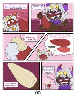 2_horns blush bodily_fluids condom condom_wrapper dark_body dark_skin dialogue dirty_talk duo female genital_fluids genitals grey_hair hair heart_symbol horn inviting male male/female penis penis_size_comparison precum putting_condom_on_partner putting_on_condom sexual_barrier_device sharp_teeth tapering_penis teeth text tremble_spikes vein veiny_penis wearing_condom kittipaws kirby:_triple_deluxe kirby_(series) nintendo dark_taranza queen_sectonia_(original_form) taranza arachnid arthropod spider spidr absurd_res comic english_text hi_res