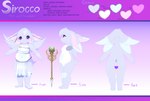 4_ears anthro curtains female head_tuft heart_symbol multi_ear navel peridot_orb purple_eyes scepter short_tail solo tail text tuft wings plushcrochet sirocco_zephyrine seraphie absurd_res english_text hi_res