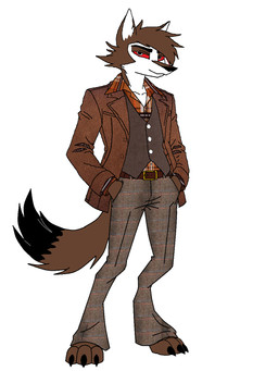 anthro male solo carter_ryan hellaverse helluva_boss mythology fan_character canid canid_demon canine demon hellhound mammal mythological_canine mythological_creature 3:4 hi_res