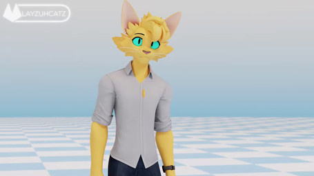 airplane_ears anthro blue_sclera claws finger_claws first_person_view fur looking_at_viewer male pawpads pink_pawpads solo spray_can spraying yellow_body yellow_fur layzuhcatz leodamodeler_(modeler) catz_(layzuhcatz) domestic_cat felid feline felis mammal 16:9 2025 3d_(artwork) 3d_animation animated digital_media_(artwork) hi_res high_framerate short_playtime sound video widescreen