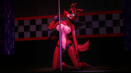 alternate_form anthro barefoot big_breasts breasts christina_piercing claws crossgender dancing ear_piercing ear_ring erect_nipples eye_patch eyewear facial_piercing feet female finger_claws fingers fur genital_piercing genitals glowing glowing_eyes hair hook hook_hand joints long_legs long_torso looking_at_viewer machine mtf_crossgender navel nipple_piercing nipple_ring nipples nose_piercing nose_ring nude open_mouth piercing pink_nipples pole pole_dancing red_body red_fur red_hair red_tail ring_piercing small_head small_waist solo tail tattoo toe_claws toes vulva vulva_piercing falko3458 disembowell_(modeler) five_nights_at_freddy's scottgames foxy_(fnaf) animatronic canid canine fox mammal robot robot_anthro 16:9 3d_(artwork) absurd_res digital_media_(artwork) hi_res source_filmmaker_(artwork) widescreen