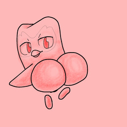 anthro beak big_butt butt disembodied_foot feet lidded_eyes looking_at_viewer looking_back looking_back_at_viewer male mascot pink_background rear_view simple_background solo wings kasa_beanie duolingo duo_(duolingo) avian bird owl 1:1 2023