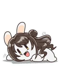 alternate_species anthro bangs black_hair blush blush_lines eye_through_hair fangs featureless_feet feet female female_anthro fur furrification hair hair_bun light long_ears long_hair looking_at_viewer lying mitten_hands motion_lines noseless nude nude_anthro nude_female number on_front open_mouth open_smile pink_tongue rabbidification simple_background smile smiling_at_viewer solo tan_blush tan_body tan_eyelids tan_inner_ear tan_skin teeth tongue translucent translucent_hair white_background white_body white_fur yellow_eyes charisuke cygames idolmaster idolmaster_cinderella_girls raving_rabbids rayman_(series) ubisoft risa_matoba lagomorph mammal rabbid 2024 absurd_res colored crossover digital_drawing_(artwork) digital_media_(artwork) full-length_portrait hi_res japanese_description lighting portrait shaded simple_shading