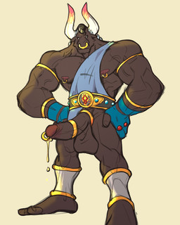 2_horns anthro areola balls big_balls big_penis biped bodily_fluids chiton clothing dripping erection facial_piercing feet fingerless_gloves flexing foreskin genital_fluids genital_piercing genitals glans gloves hands_on_hips handwear horn humanoid_feet humanoid_genitalia humanoid_penis looking_at_viewer male male_anthro muscular muscular_anthro muscular_male nipple_piercing nipple_ring nipples nose_piercing nose_ring pecs penis penis_piercing piercing plantigrade precum precum_drip prince_albert_piercing retracted_foreskin ring_piercing septum_piercing septum_ring simple_background vein veiny_muscles veiny_penis white_background rickleone european_mythology greek_mythology hades_(game) mythology asterius_(hades) bovid bovine mammal minotaur 4:5 hi_res