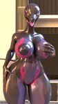 anthro areola big_breasts black_areola black_nipples breasts curvy_figure female genitals glistening glistening_areola glistening_arms glistening_body glistening_breasts glistening_face glistening_nipples glistening_skin glistening_thighs hand_on_breast huge_breasts looking_at_viewer nipples nude pink_pussy pussy solo thick_thighs tongue tongue_out voluptuous wide_hips kurolatex nintendo pokemon salazzle_(valorlynz) generation_7_pokemon pokemon_(species) salazzle scalie 3d_(artwork) 4k 9:16 absurd_res digital_media_(artwork) hi_res