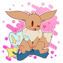 3_toes balls blue_body blue_fur blush bodily_fluids brown_body brown_fur chest_tuft cum cum_in_vagina cum_inside dipstick_tail duo ears_down feet female female_on_top female_penetrated feral fluffy_ears fur genital_fluids genitals heart_symbol male male/female male_on_bottom male_penetrating male_penetrating_female markings multicolored_tail on_bottom on_top open_mouth pawpads penetration penile penile_penetration penis_in_vagina pink_pawpads pivoted_ears sex simple_background tail tail_markings thin_tail toes tongue tuft vaginal vaginal_penetration vulva white_background plattyneko nintendo pokemon eevee generation_1_pokemon generation_4_pokemon mammal pokemon_(species) shinx 1:1 digital_media_(artwork) hi_res