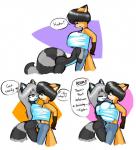 2013 <3 anthro big_breasts breast_expansion breasts dialog english_text female flat_chested grope huge_breasts male norithics smile text
Rating: Questionable
Score: 9
User: Robinebra
Date: December 31, 2013