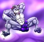 abs abstract_background arms_behind_head balls biceps big_balls big_muscles big_penis black_nose bulge canine claws erection eye_patch eyewear fangs fingerless_gloves flexing fur gloves grey_fur grin looking_at_viewer male muscles notime4fear open_mouth pecs penis pose sitting smile solo speedo spread_legs spreading star_fox swimsuit teeth thong toe_claws toned tongue tongue_out topless video_games white_fur wolf wolf_o'donnell
Rating: Explicit
Score: 4
User: darkfurr
Date: November 18, 2013
