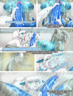 anthro anthrofied bathroom bathtub bathtub_sex breasts dripping drunk female genitals intersex makeup penis running_makeup sex shower shower_sex spraying spraying_in_mouth spraying_on_face spraying_water substance_intoxication vulva wet doctor_awesome european_mythology mythology arctic_fox canid canine dragon fox mammal mythological_creature mythological_scalie scalie true_fox western_dragon absurd_res comic hi_res