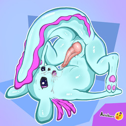 after_masturbation animal_genitalia autofellatio bodily_fluids cum cum_drip cum_in_mouth cum_in_own_mouth cum_in_self cum_inside cum_on_penis cum_on_tongue cum_string dripping feral genital_fluids genital_slit genitals lying male masturbation on_back oral oral_masturbation penile penile_masturbation penis saliva saliva_on_penis saliva_on_tongue saliva_string solo spread_legs spreading tail tail_anus tongue avisheart rain_world videocult rivulet_(rain_world) slugcat 1:1 hi_res