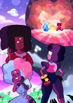 3_eyes afro blue_body blue_hair blue_skin blush brown_hair eyes_closed eyewear female gem hair long_hair looking_back multi_eye not_furry one_eye_closed pink_eyes pink_hair purple_eyes red_body red_skin ruby_(gem) sapphire_(gem) smile sparkles sunglasses wink felipesnowflake cartoon_network steven_universe garnet_(steven_universe) ruby_(steven_universe) sapphire_(steven_universe) alien alien_humanoid garnet_(gem_species) gem_(species) gem_fusion humanoid ruby_(gem_species) sapphire_(gem_species) hi_res