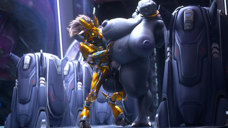 2_toes 3_fingers 3_toes animal_genitalia anthro anthro_penetrating_female arm_feathers arm_tuft armor ballerina_position balls beak big_balls big_breasts big_penis bodily_fluids breasts clitoris clothed clothed/nude clothed_anthro clothed_male clothing collar cum cum_drip cum_in_vagina cum_inflated_belly cum_inflation cum_inside cum_on_balls cum_on_penis digitigrade dripping face_covered feather_hair feathered_crest feathers feet female female_penetrated fingers genital_fluids genitals glowing glowing_eyes grey_body head_crest headgear helmet huge_balls huge_breasts huge_penis inflation interspecies larger_female larger_penetrated leaking_cum leaking_vagina male male/female male_anthro male_penetrating male_penetrating_female mandibles metal_collar neck_ring neckwear_only nipples non-mammal_breasts nude on_one_leg overweight overweight_female penetration penile penile_penetration penis penis_in_vagina pseudo_hair sex sheath size_difference smaller_anthro smaller_male spurs_(anatomy) standing standing_sex thick_thighs toes tuft vaginal vaginal_penetration yellow_eyes runn1non halo_(series) microsoft xbox_game_studios alien avian kig-yar sangheili scalie t'vaoan 16:9 3d_(artwork) colored digital_media_(artwork) hi_res widescreen