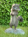 animal_genitalia anthro genitals male pose sheath solo scimunk dreamworks over_the_hedge rj_(over_the_hedge) mammal procyonid raccoon 3:4 3d_(artwork) absurd_res digital_media_(artwork) hi_res