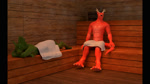 animal_genitalia anthro becoming_erect crossed_legs duo embarrassed erection exhibitionism genitals green_body humor male male/male open_mouth red_body relaxing sauna shy sitting surprise tail teasing towel voyeur j-and-b mythology redd_(redd) valentine_(j-and-b) dragon mythological_creature mythological_scalie scalie 16:9 3d_(artwork) animated digital_media_(artwork) hi_res long_playtime no_sound webm widescreen