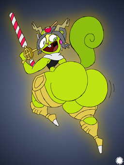 anthro apple aura bar_emanata big_butt boots bracelet bubble_butt buckteeth butt butt_jiggle candy candy_apple clothing cosplay countershade_face countershading crop_top crossover_cosplay curvy_figure dessert emanata eyelashes femboy food footwear fruit fur green_body green_fur green_pupils grey_hair hair heart_nose heart_symbol horn huge_butt jewelry jiggling logo lollipop male open_mouth open_smile plant pupils rear_view shirt shoes small_waist smile solo tail teeth text thick_thighs topwear wasp_waist wide_hips thatdawgmurray happy_tree_friends pseudoregalia nutty_(htf) sybil_(pseudoregalia) mammal rodent sciurid tree_squirrel aliasing artist_logo artist_name crossover digital_media_(artwork) hi_res signature