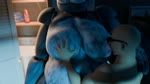 4_fingers 5_fingers anthro bald belly big_belly big_breasts big_moobs blue_body breast_fondling breast_grab breast_play breasts building cough dryer duo eyewear fingers fondling glasses glistening glistening_nipples hand_on_breast hand_on_head hand_on_moob house human_on_anthro human_on_robot interspecies larger_anthro larger_male machine male male/male moob_grab moob_suck moobs multicolored_body muscular muscular_human muscular_male nipple_fetish nipple_play nipple_suck nipples overweight overweight_anthro overweight_male pink_nipples size_difference smaller_human smaller_male sound_effects standing sucking teeth two_tone_body wearing_glasses white_body white_skin snips456fur five_nights_at_freddy's scottgames bonnie_(fnaf) animatronic human lagomorph leporid mammal rabbit robot 16:9 2025 3d_(artwork) 3d_animation animated colored digital_media_(artwork) frame_by_frame hi_res loop shaded short_playtime sound webm widescreen