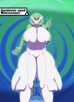 2023 5_fingers absurd_res ambiguous_gender big_breasts blue_body blush breasts curvy_figure duo english_text featureless_crotch female feral fingers front_view gardevoir generation_3_pokemon green_body green_hair green_skin hair hi_res huge_breasts humanoid humanoid_hands justjake larger_female larger_humanoid metronome_(pokemon) motion_lines nintendo nipple_outline not_furry_focus pokemon pokemon_(species) pokemon_move red_eyes shaking size_difference smaller_ambiguous smaller_feral spheal standing star text thick_thighs trembling voluptuous voluptuous_female white_body white_skin wide_hips