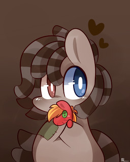 blonde_hair blue_eyes brown_background brown_eyes brown_hair button_(fastener) cuddling doll dreadlocks female feral fur green_eyes hair heart_symbol heterochromia holding_object male multicolored_hair patch_(fabric) plushie red_body red_fur simple_background solo two_tone_hair mackinn7 friendship_is_magic hasbro my_little_pony big_macintosh_(mlp) smartypants_(mlp) earth_pony equid equine horse mammal pony 2014 4:5
