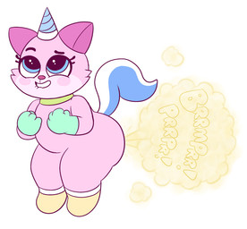 1_horn anthro anthrofied belly big_butt big_eyes bite biting_lip biting_own_lip blue_eyes blush blush_stickers boots butt clothed clothing collar crouching fart fart_cloud fart_fetish female flat_chested footwear fur gloves handwear horn mostly_nude narrowed_eyes onomatopoeia pink_body pink_fur raised_tail self_bite shoes shortstack shortstack_female simple_background slightly_chubby slightly_chubby_anthro slightly_chubby_female smile solo sound_effects standing straining tail text toony white_background wide_hips yellow_fart_cloud drawful-s lego mythology the_lego_movie unikitty domestic_cat equid equine felid feline felis hybrid mammal mythological_creature mythological_equine unicorn 2017 absurd_res digital_drawing_(artwork) digital_media_(artwork) full-length_portrait hi_res portrait