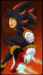 anthro areola black_hair black_nose breasts butt clothing crossgender eyelashes female footwear gloves hair handwear high_heels looking_at_viewer medium_breasts nipples nude red_eyes shoes short_hair solo twitter_handle jollysart sega sonic_the_hedgehog_(series) shadow_the_hedgehog eulipotyphlan hedgehog mammal 2024 artist_name hi_res