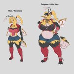 anthro arthropod_abdomen beak belly big_breasts black_sclera blue_eyes blush blush_lines bottomwear breasts chain choker claws clothed clothing denim denim_bottomwear denim_clothing denim_shorts electronics female finger_claws footwear frilly frilly_clothing hair headgear headphones headset heart_(marking) huge_breasts hyper hyper_breasts insect_wings jewelry leggings legwear lingerie markings necklace ponytail red_clothing shorts simple_background slightly_chubby slightly_chubby_female text thick_thighs toe_claws toeless_footwear wide_hips wings yellow_body the-argent-dragon nintendo pokemon bibs_(mitch-kun) arthropod bee_fly cutiefly fly_(animal) generation_7_pokemon insect pokemon_(species) 1:1 digital_media_(artwork) hi_res sketch
