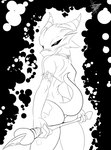 ambiguous_gender biped boldtober bone butt clothing ink magic magic_user presenting presenting_hindquarters rear_view simple_background skull solo standing text scalesindark inktober kobold scalie absurd_res digital_drawing_(artwork) digital_media_(artwork) hi_res line_art monochrome portrait signature three-quarter_portrait url