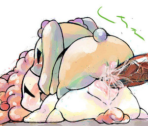 accessory anthro beady_eyes bisexual blush bodily_fluids brown_body brown_fur chibi collaborative collaborative_pussyjob collaborative_sex cum cum_on_vulva disembodied_penis erection female female/female flower fur genital_fluids genitals group group_sex hair_accessory hairpin human_on_anthro interspecies japanese loli long_ears male male/female nude penis plant pussyjob semi-anthro sex text threesome tribadism_on_penis trio vein veiny_penis vulva yellow_body yellow_fur young young_anthro young_female t_(artist) cinnamoroll sanrio chiffon_(cinnamoroll) mocha_(cinnamoroll) bird_dog canid canine canis cocker_spaniel domestic_dog human hunting_dog mammal spaniel translated