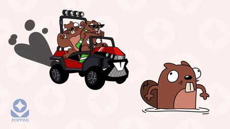 3_fingers 3_toes 4_fingers black_eyes black_eyewear black_nose black_sunglasses brown_body brown_fur brown_tail buckteeth clothed clothed_female clothing derp_eyes dress driving dune_buggy eyewear featureless_chest feet female fingers fist flexing flexing_bicep flexing_both_biceps fur gesture green_clothing green_dress group half-closed_eyes hand_gesture light logo male muscular muscular_male narrowed_eyes one_eye_closed partially_submerged pattern_clothing pattern_dress pixel_sunglasses semi-anthro simple_background smoke standing striped_clothing striped_dress stripes sunglasses tail teeth text thumbs_up toes trio white_stripes wink laurine_vire deal_with_it poppins_musical_adventure beaver mammal rodent 16:9 2025 animated colored digital_media_(artwork) english_description hi_res lighting procreate_(artwork) widescreen