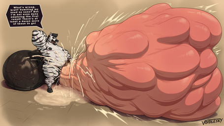 abdominal_bulge anal anal_penetration animal_genitalia animal_penis balls big_balls big_penis black_balls black_penis bodily_fluids crying cum cum_drip cum_in_ass cum_in_mouth cum_inflated_belly cum_inflation cum_inside cum_on_face cum_on_penis cum_pool cum_pouring_out cumshot dripping ejaculation equine_genitalia equine_penis flared_penis forced genital_fluids genitals huge_abdominal_bulge huge_balls huge_penis hyper hyper_abdominal_bulge hyper_balls hyper_genitalia hyper_penis inflation male musclegut muscular muscular_male nipples penetration penis rape ridiculous_fit sex size_difference smaller_male tears text tyde_turner vein veiny_balls veiny_penis young voidlesky equid equine mammal reptile scalie turtle zebra 16:9 english_text hi_res widescreen