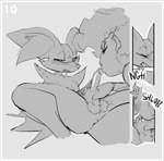ambiguous_gender ambiguous_penetrated anthro anthro_penetrating anthro_penetrating_human balls biped blush bodily_fluids border braixen comic_panel drooling duo elicazzz erection eyes_closed fellatio generation_6_pokemon genitals half-closed_eyes human human_on_anthro human_penetrated interspecies licking male male/ambiguous male_penetrating male_penetrating_ambiguous mammal monochrome narrowed_eyes nintendo number oral oral_penetration penetration penile penis penis_lick pokemon pokemon_(species) pokephilia saliva sex sound_effects spread_legs spreading tongue tongue_out white_border