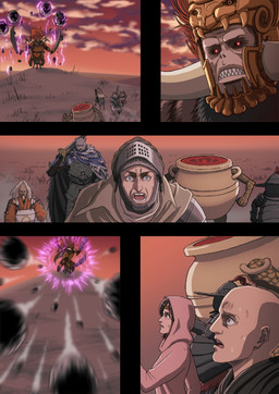 anthro armor bald female group humor knight male melee_weapon meteor meteorite parody style_emulation sword warrior weapon iota_tau_88 attack_on_titan elden_ring fromsoftware beast_titan blaidd_(elden_ring) erwin_smith iron_fist_alexander leonard_(elden_ring) patches_the_hyena radahn tarnished_(elden_ring) zeke_jaeger canid canine canis equid equine horse human living_jar mammal wolf absurd_res crossover hi_res