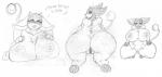 2014 <3 anthro areola backboob bantar2 big_breasts big_butt blush bovine breasts butt cattle chubby cleavage clitoris clothed clothing english_text erect_nipples female half-closed_eyes hooves horn huge_breasts huge_butt looking_at_viewer looking_back mammal miltank nintendo nipples on_floor open_mouth overweight plain_background pokémon pose pussy sketch solo teats text thick_thighs thighs tongue udders video_games white_background wide_hips
Rating: Explicit
Score: 6
User: MrPerson95
Date: January 29, 2014