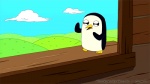 ambiguous_gender cloud dancing hill outside screencap sky solo window wood unknown_artist adventure_time cartoon_network gunter_(adventure_time) avian bird penguin animated frame_by_frame low_res short_playtime