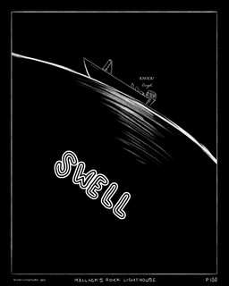 anthro black_background black_border boat border broken_glass darkness duo falling glass male motorboat_(boat) night simple_background sound_effects swelling vehicle watercraft wave yelp sharkinthepark maccaw_(sharkinthepark) macleish_(sharkinthepark) avian bird canid canine canis domestic_dog mammal owl 2025 4:5 absurd_res comic greyscale hi_res monochrome