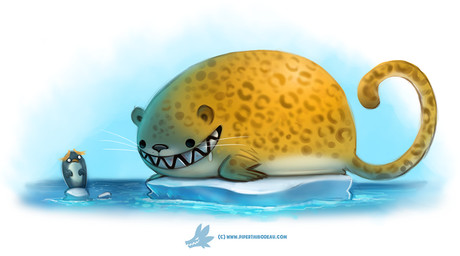 ambiguous_gender bodily_fluids drooling duo evil_grin feral flippers humor ice iceberg predator/prey pun saliva scared sharp_teeth size_difference smile teeth visual_pun water whiskers piper_thibodeau aquatic avian bird crested_penguin felid hybrid leopard leopard_seal mammal pantherine penguin pinniped seal digital_media_(artwork) digital_painting_(artwork) painting_(artwork)