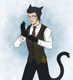 fantasy male mmorpg solo ekvilion final_fantasy final_fantasy_xiv square_enix animal_humanoid cat_humanoid domestic_cat felid felid_humanoid feline feline_humanoid felis humanoid mammal mammal_humanoid miqo'te hi_res portrait three-quarter_portrait