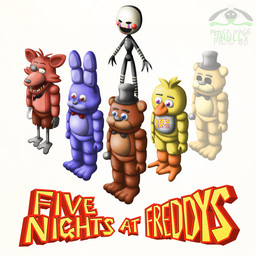 anthro female group machine male puppet simple_background white_background 7nulls five_nights_at_freddy's five_nights_at_freddy's_2 scottgames bonnie_(fnaf) chica_(fnaf) foxy_(fnaf) freddy_(fnaf) golden_freddy_(fnaf) marionette_(fnaf) animatronic avian bear bird canid canine chicken fox galliform lagomorph leporid mammal phasianid rabbit robot 1:1 hi_res