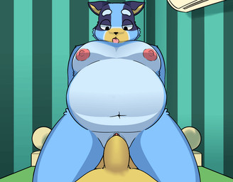anthro anthro_on_anthro anthro_penetrated anthro_penetrating anthro_penetrating_anthro bodily_fluids cowgirl_position cum cum_in_vagina cum_inside erect_nipples female female_penetrated from_front_position genital_fluids male male/female male_penetrating male_penetrating_female nipples obese on_bottom on_top overweight penetration sex slightly_chubby tongue tongue_out young greywolfie bluey_(series) bandit_heeler bluey_heeler australian_cattle_dog canid canine canis cattledog domestic_dog herding_dog mammal pastoral_dog 2024 2d_animation animated daughter_(lore) father_(lore) father_and_child_(lore) father_and_daughter_(lore) incest_(lore) parent_(lore) parent_and_child_(lore) parent_and_daughter_(lore)