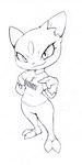 1:2 2021 anthro black_and_white bottomless claw_toes clothed clothing consent_themes english_text explicitly_stated_consent female full-length_portrait generation_2_pokemon gesture hand_gesture line_art looking_at_viewer meme monochrome nintendo non-verbal_consent pointing pokemon pokemon_(species) portrait prearranged_consent shirt shoutingisfun smile sneasel solo t-shirt text text_on_clothing text_on_shirt text_on_topwear topwear written_consent written_consent_clothing