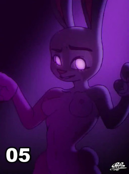anthro bouncing_breasts breasts cotton_tail eyelashes female front_view fur grey_body grey_fur looking_at_viewer navel nipples nude pink_nipples pink_nose purple_eyes smile solo thick_thighs wide_hips vertacularrld disney zootopia judy_hopps lagomorph leporid mammal rabbit 2d_animation animated frame_by_frame no_sound short_playtime webm