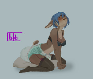 ageplay anthro bangs blue_hair blush breasts brown_body brown_fur buckteeth clothing diaper eyes_closed feces female full_diaper fur grinding hair infantilism leaning leaning_forward legwear lingerie long_ears looking_pleasured masturbation navel pillow pillow_humping pooping roleplay scut_tail sex_toy short_hair short_tail simple_background sitting soiled_diaper soiling soiling_diaper solo stockings straining tail teeth thigh_highs translucent translucent_clothing unclean_diaper used_diaper vibrator wob lagomorph leporid mammal rabbit signature