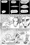 2009 anthro arm_support base_three_layout black_and_white blockage_(layout) bound cave clothing comic dialogue dragon duo english_text equid equine exclamation_point female gustav_(here_there_be_dragons) here_there_be_dragons horizontal_blockage horizontal_staggering horse karno leaning_on_elbow male mammal monochrome mythological_creature mythological_scalie mythology nude rope scalie seven_frame_image six_frame_staggered_grid size_difference speech_bubble staggering_(layout) tail text three_row_layout waking_up zashy