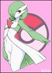 barely_visible_genitalia barely_visible_pussy breasts clothed clothing female genitals navel no_underwear not_furry pussy solo negsus nintendo pokemon gardevoir generation_3_pokemon pokemon_(species) hi_res