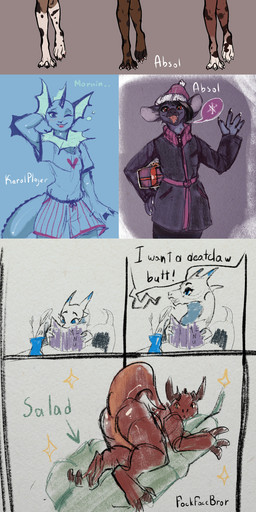 anthro areola breasts dialogue female nipples nude smile tail text conditional_dnp elvche fallout microsoft mythology nintendo pokemon deathclaw dragon eeveelution felid feline generation_1_pokemon hyena mammal mythological_creature mythological_scalie pokemon_(species) reptile scalie vaporeon 2020 absurd_res digital_media_(artwork) english_text hi_res