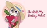 anthro basket bottomwear clothing container female food hat headgear headwear heart_symbol holidays humor pants pink_clothing pink_shirt pink_topwear plant pun shirt solo topwear turnip vegetable dm29 disney valentine's_day zootopia judy_hopps lagomorph leporid mammal rabbit digital_media_(artwork)