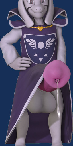 animal_genitalia animal_penis anthro balls big_balls big_penis bodily_fluids equine_genitalia equine_penis erection genital_fluids genitals huge_penis hyper hyper_genitalia hyper_penis male penis precum simple_background solo transparent_background xaliah undertale undertale_(series) asriel_dreemurr boss_monster_(undertale) bovid caprine goat mammal 2017 3d_(artwork) alpha_channel digital_media_(artwork) source_filmmaker_(artwork)