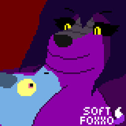 ambiguous_anthro ambiguous_gender anthro between_breasts big_breasts big_pupils black_sclera blue_body blue_scales blush bouncing_breasts breasts constricted_pupils dilated_pupils dipstick_tail duo eyebrows eyes_closed female female_anthro grey_body grey_scales hair horn jiggle_physics kissing looking_down looking_down_at_another looking_up_at_another markings non-mammal_breasts pink_eyes pupils purple_body purple_scales raised_eyebrows red_background scales simple_background small_pupils smile tail tail_markings text wide_eyed yellow_eyes yellow_sclera softfoxxo mythology dragon kobold mythological_creature mythological_scalie scalie 1:1 2d_animation animated artist_name digital_media_(artwork) low_res pixel_(artwork) pixel_animation