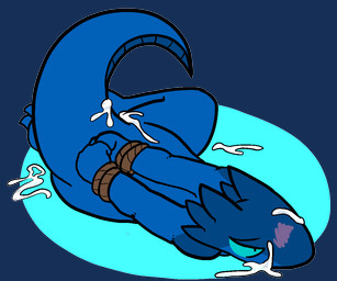 after_cloacal after_rape after_sex anthro arms_tied arms_tied_behind_back bdsm big_tail blue_body blue_scales blue_sclera blush bodily_fluids bondage bound bruised butt cum cum_on_butt cum_on_face cum_on_ground cum_on_tail eyebrows female female_anthro forced genital_fluids hands_behind_back raised_eyebrow rope scales solo tail tired trout_(artist) lolori kobold reptile scalie 6:5 aliasing alpha_channel digital_media_(artwork)